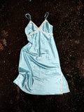 Bluebird Satin Slip Dress | 1X