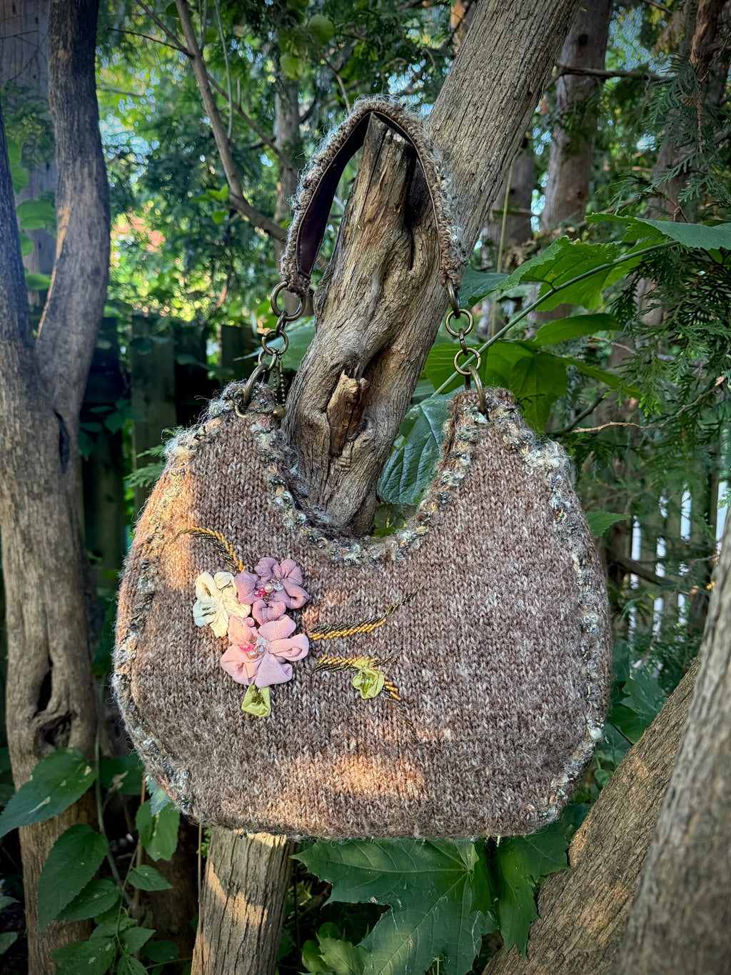 Prairie Rose Mary Frances Hobo Bag