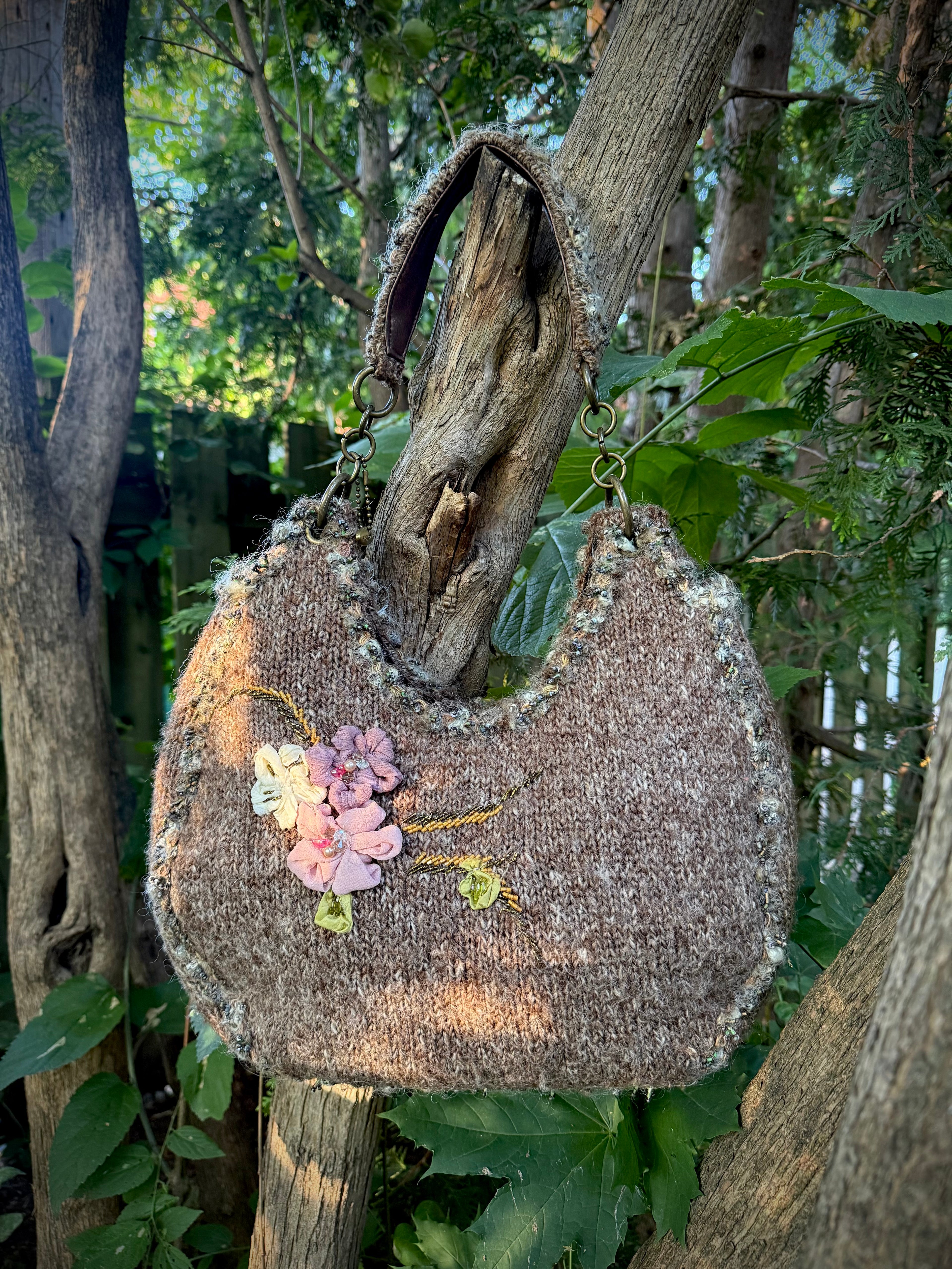 Prairie Rose Mary Frances Hobo Bag