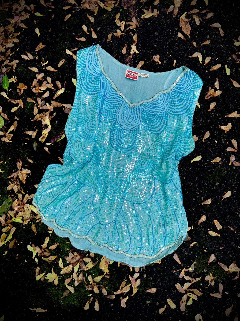 Blue Religion 100% Silk Top | XL