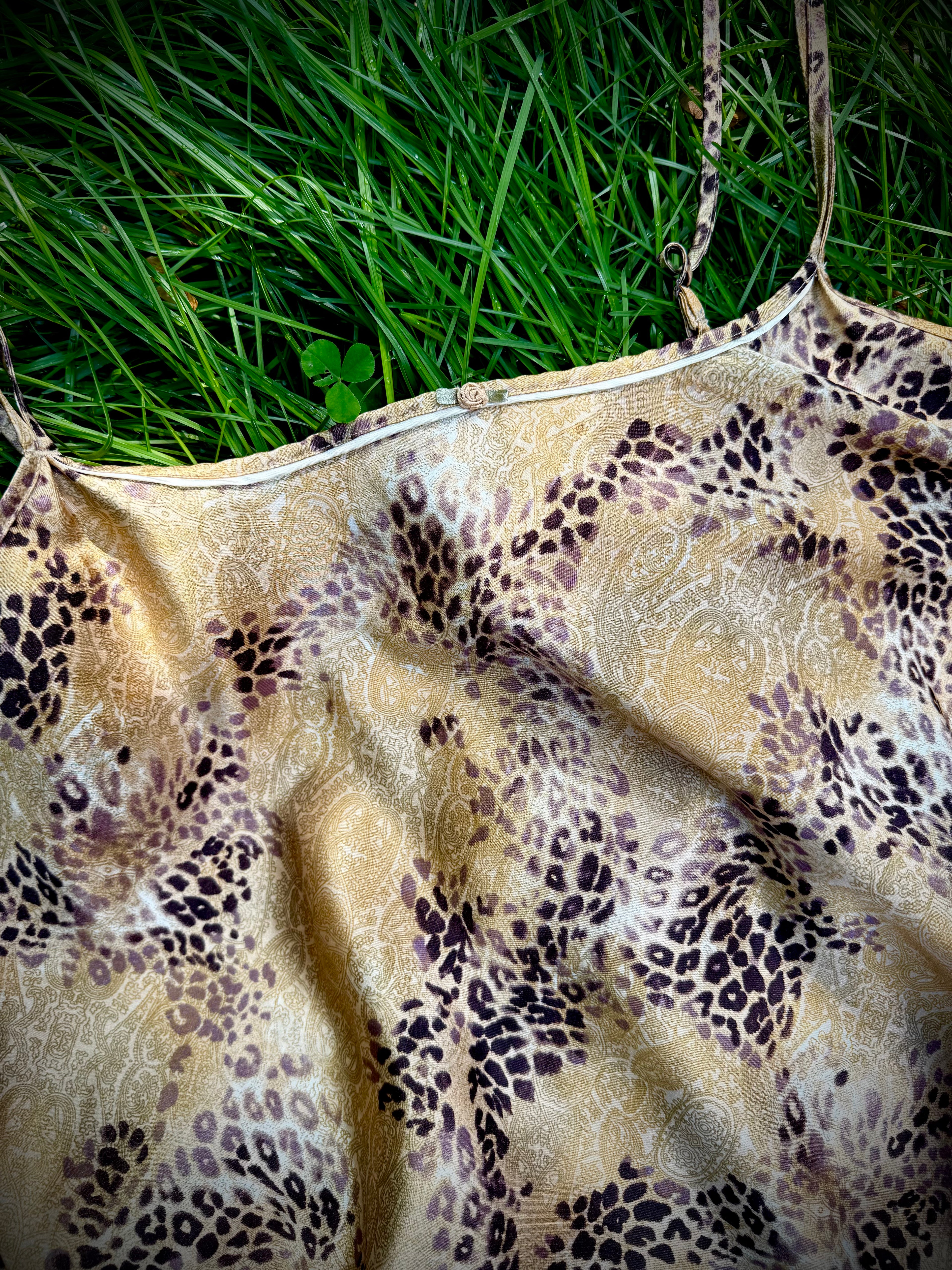 The Bad Habit Leopard Slip Dress | Plus size 2X