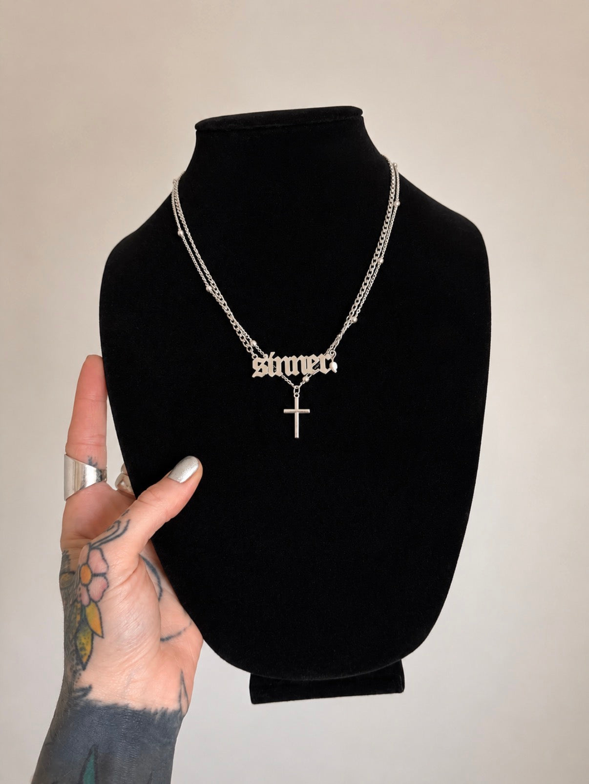 Sinner Necklace Stack