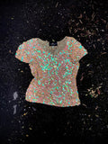 Heaven Sent Sequin Top | M