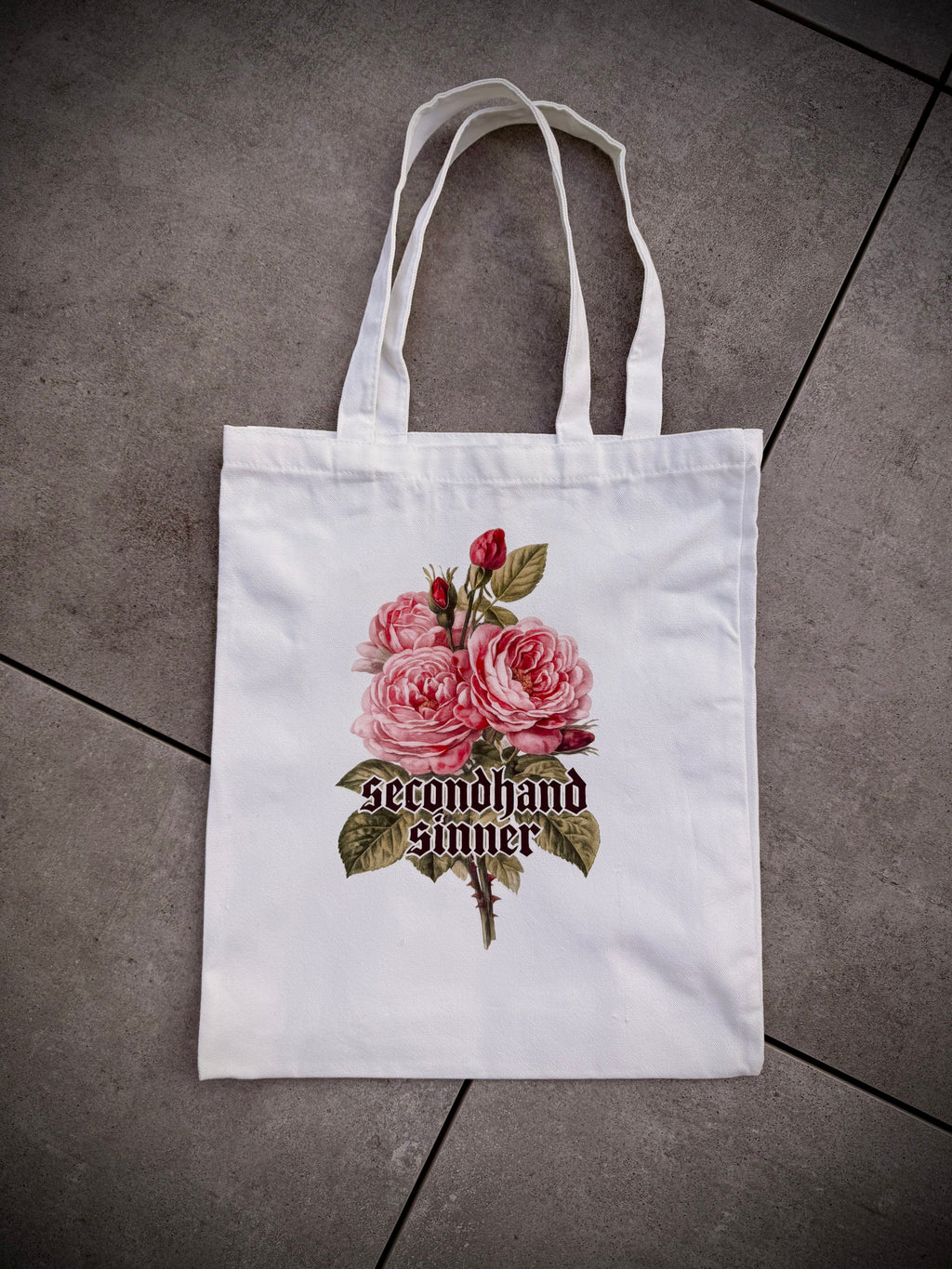 Secondhand Sinner Rose Tote
