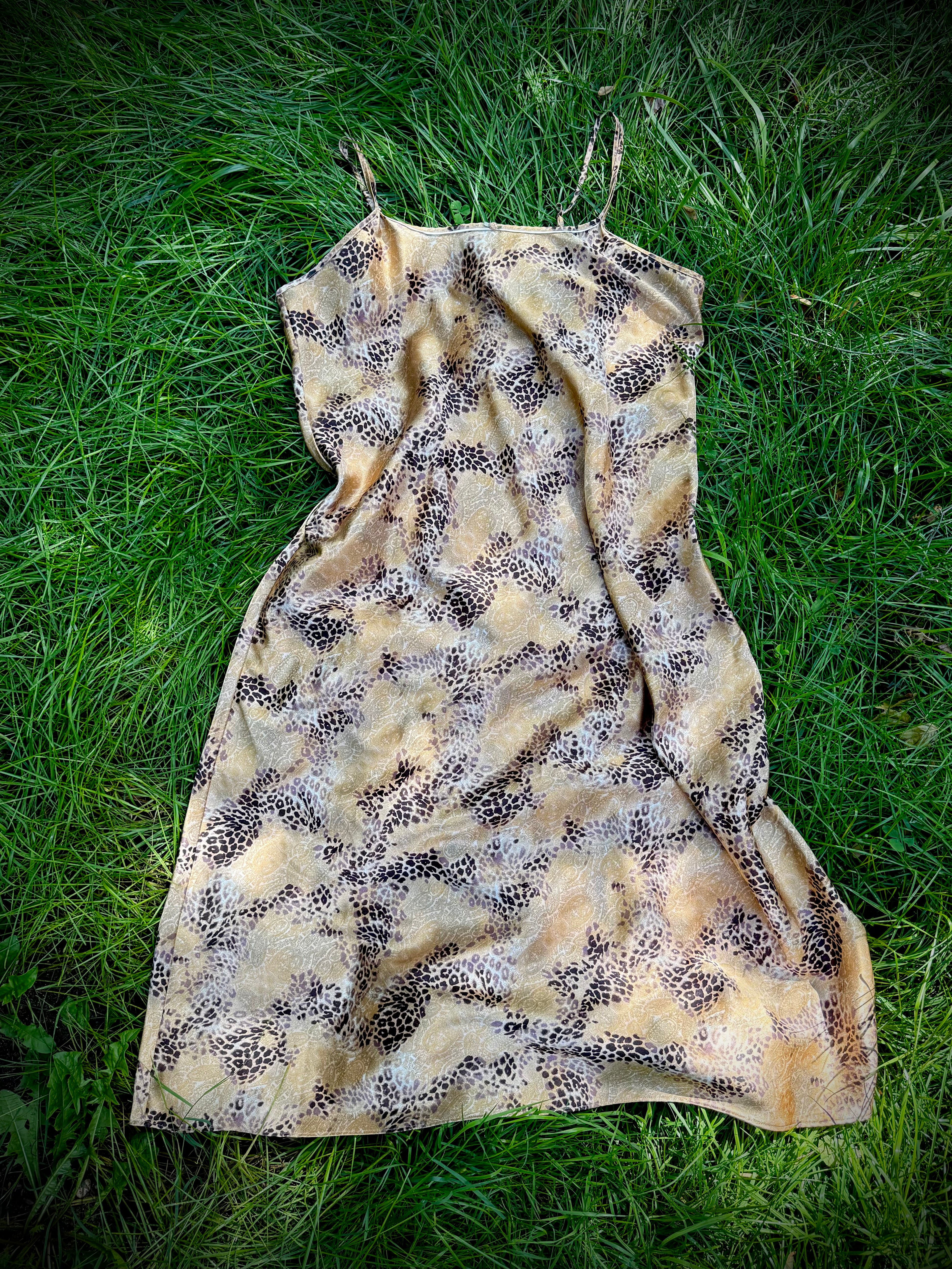 The Bad Habit Leopard Slip Dress | Plus size 2X