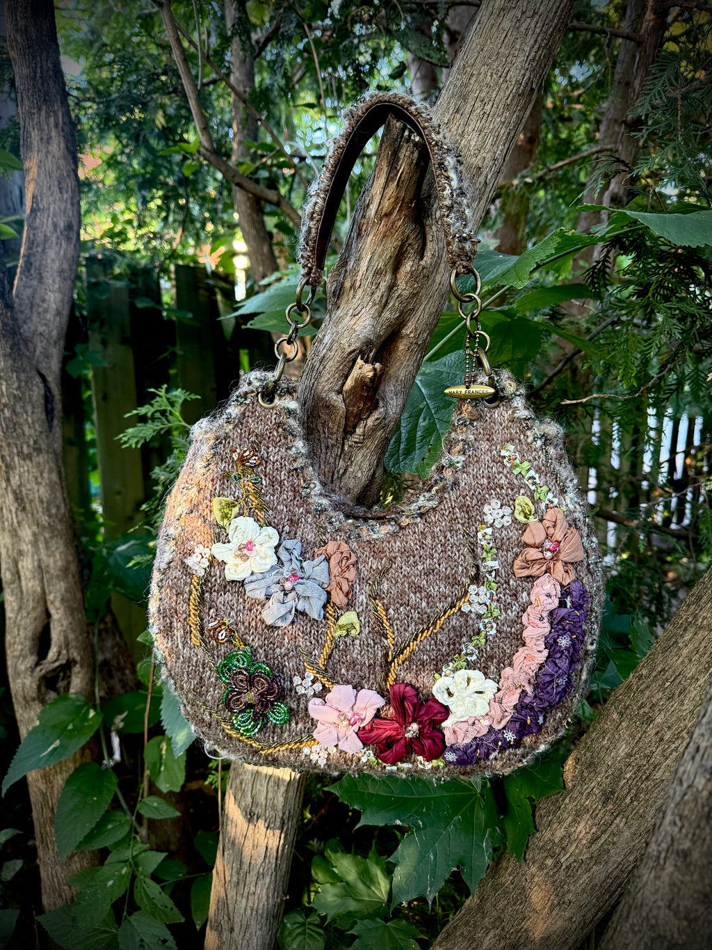 Prairie Rose Mary Frances Hobo Bag