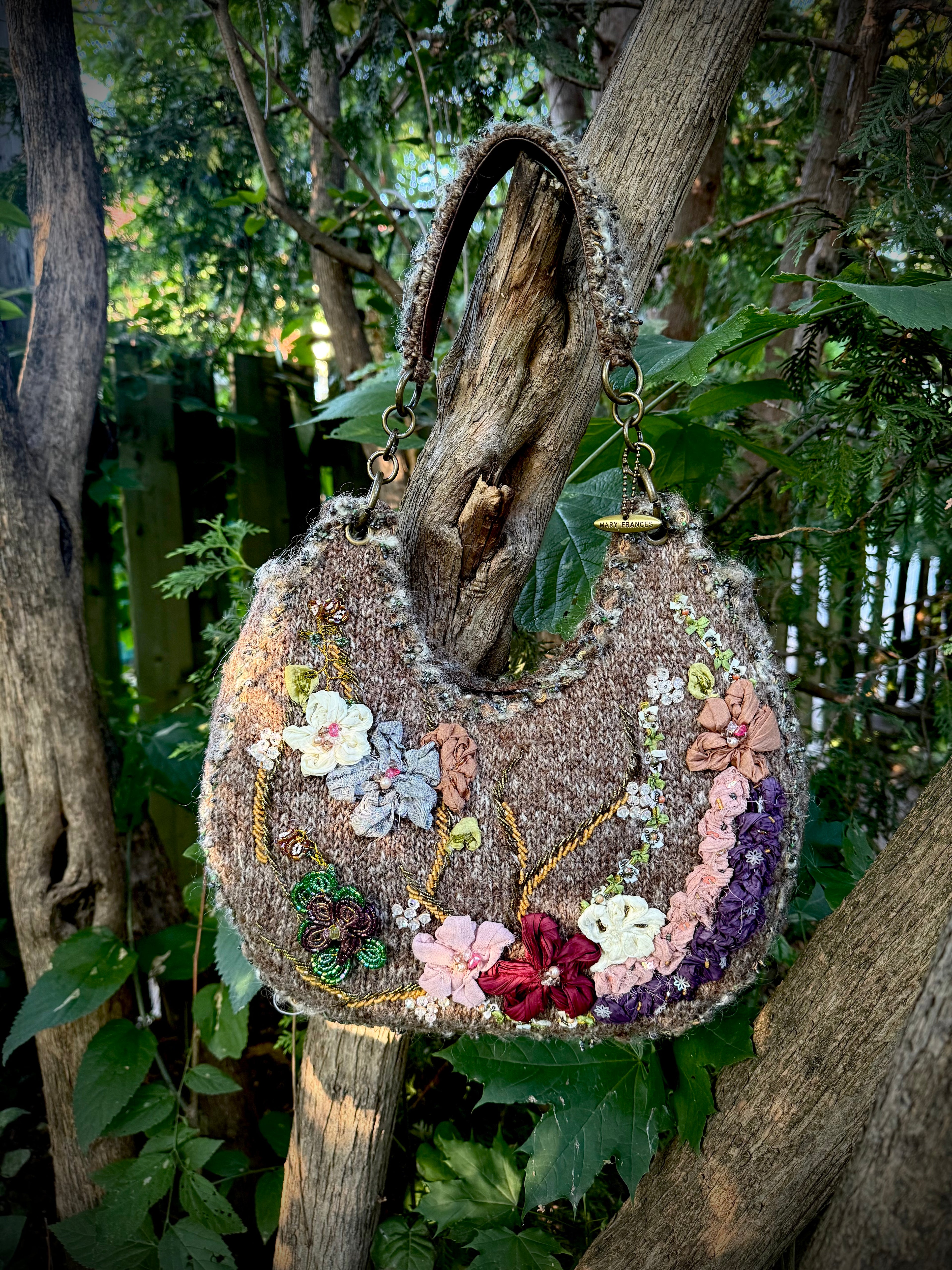 Prairie Rose Mary Frances Hobo Bag