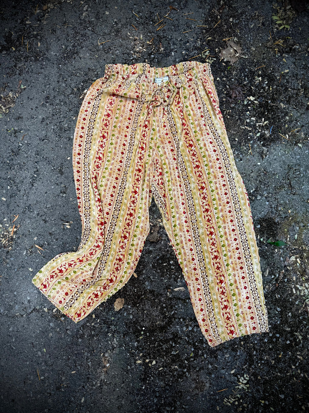 Autumn Harvest Silk Trousers | 1X