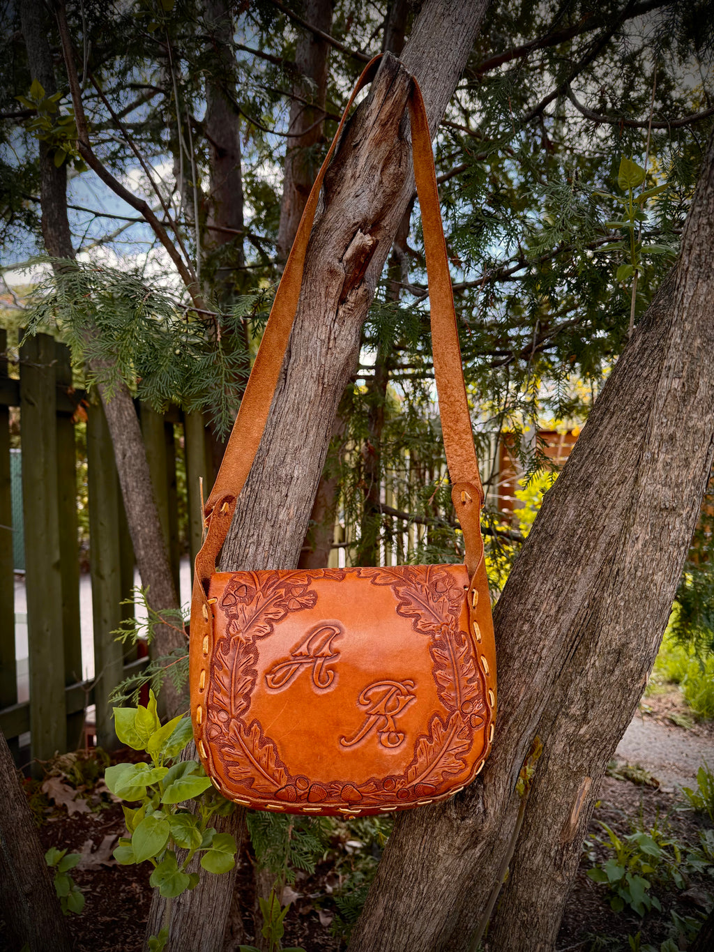 Horse Cottage Crossbody Purse