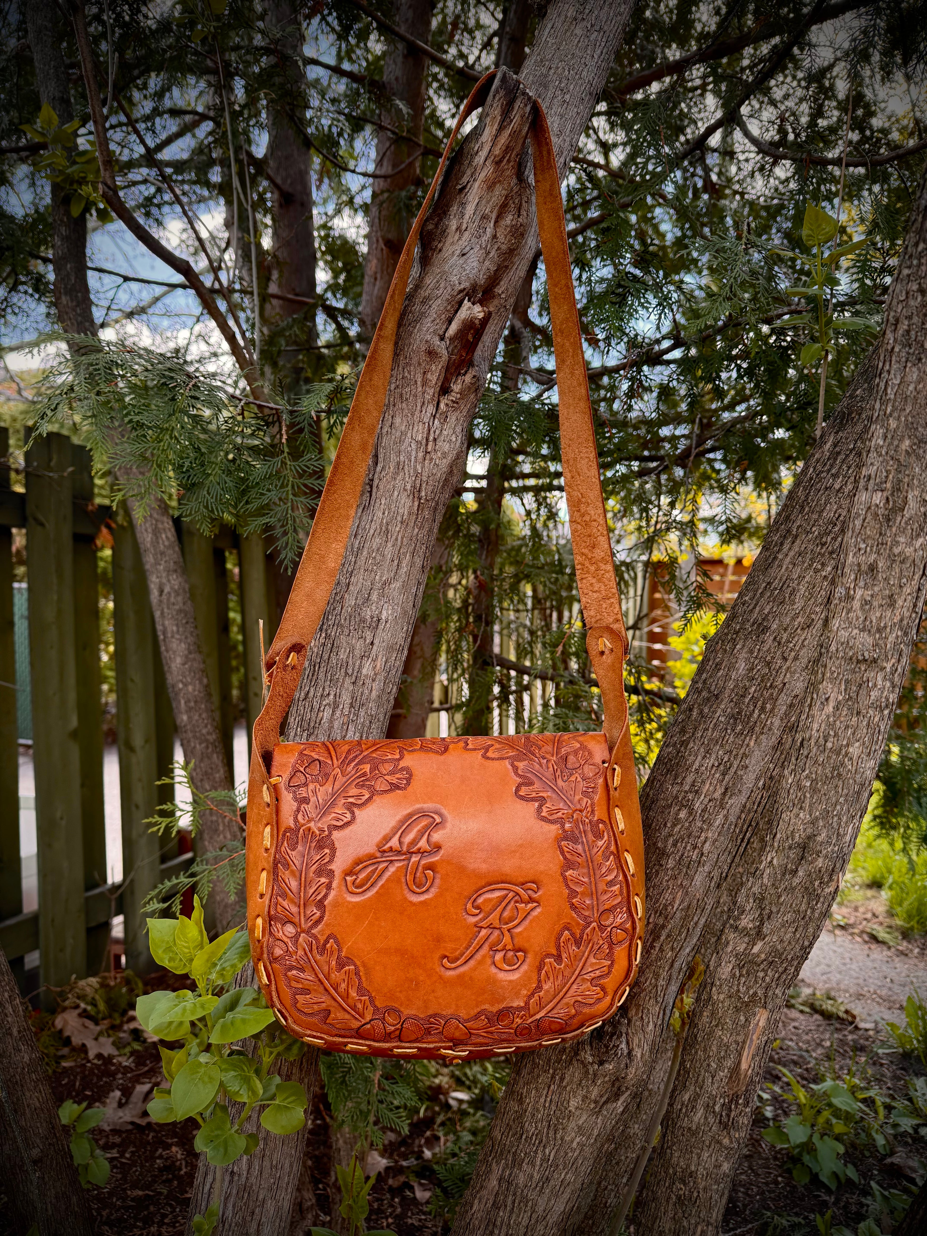 Horse Cottage Crossbody Purse