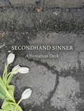 Secondhand Sinner Affirmation deck for self trust