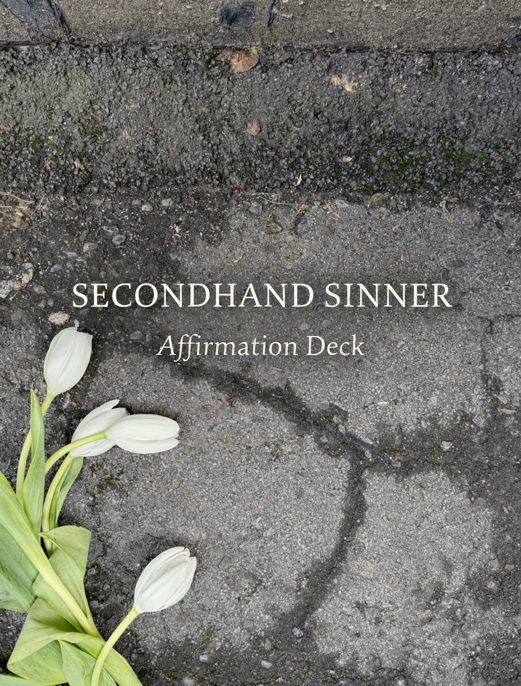 Secondhand Sinner Affirmation deck for self trust