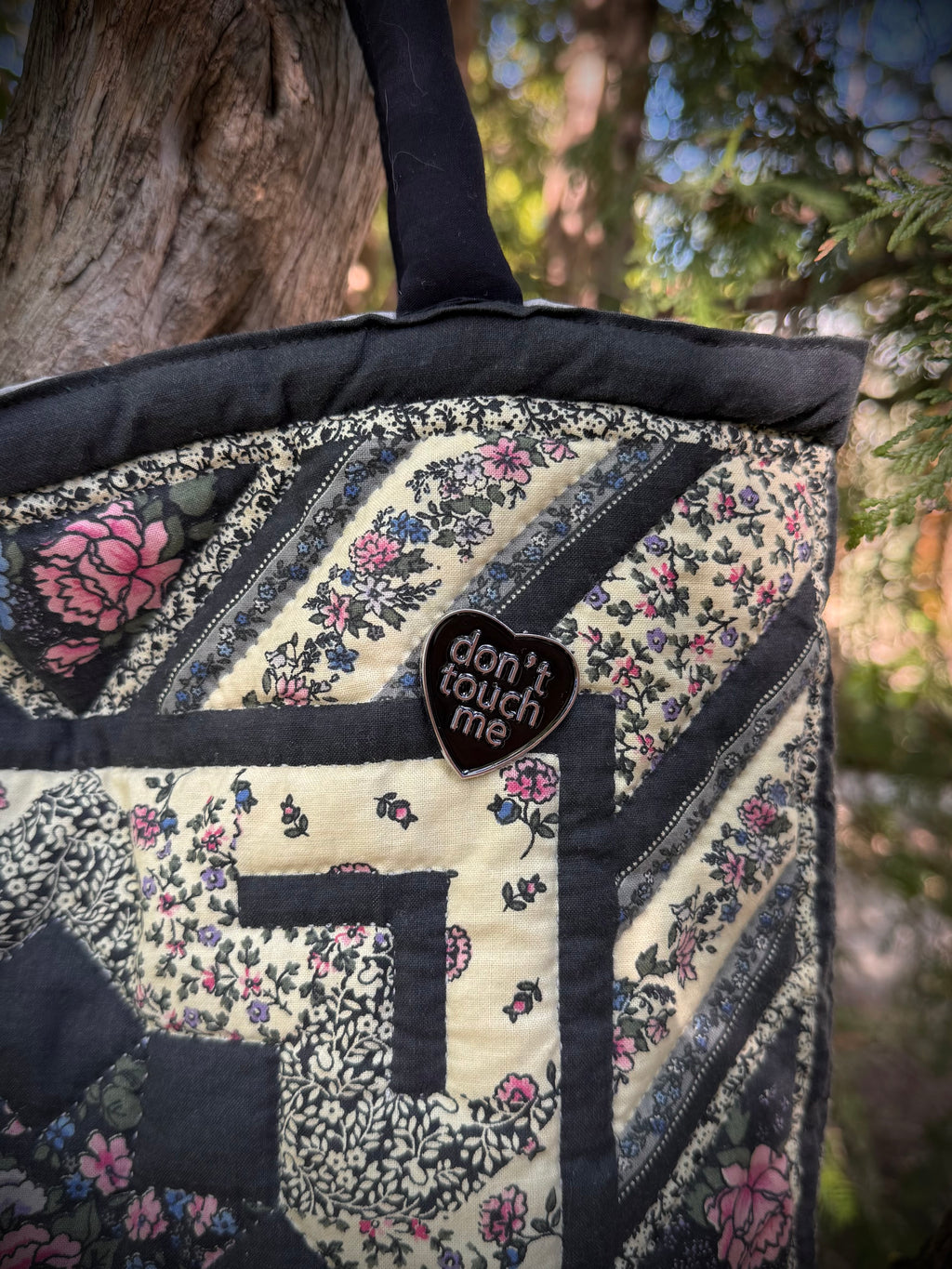 SAFE “Don’t Touch Me” Heart Pin