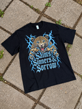 Saints, Sinners & Sorrow Heavyweight Leopard Tee