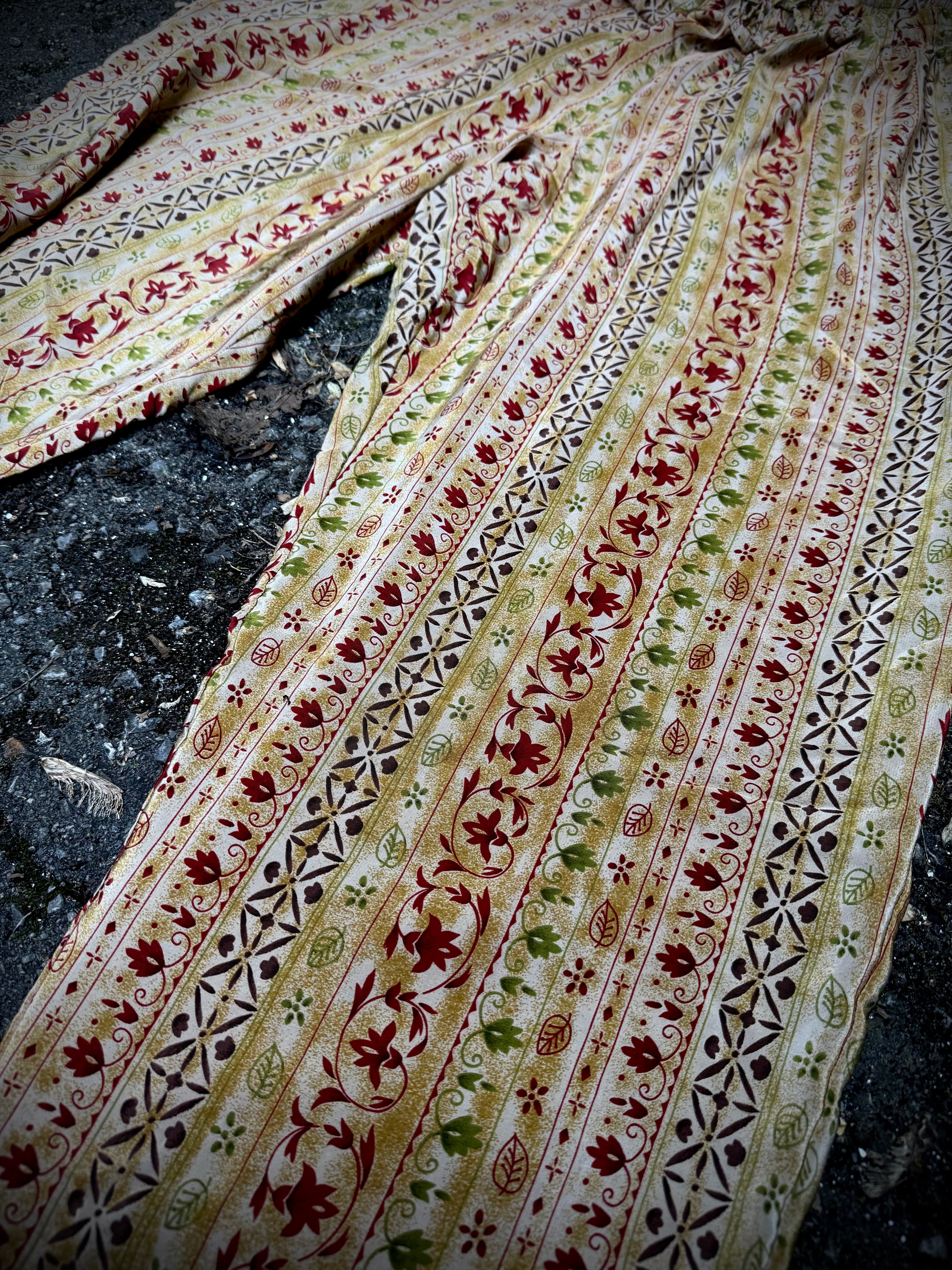 Autumn Harvest Silk Trousers | 1X