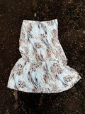 Desert Mirage Tiered Midi Skirt | 1X