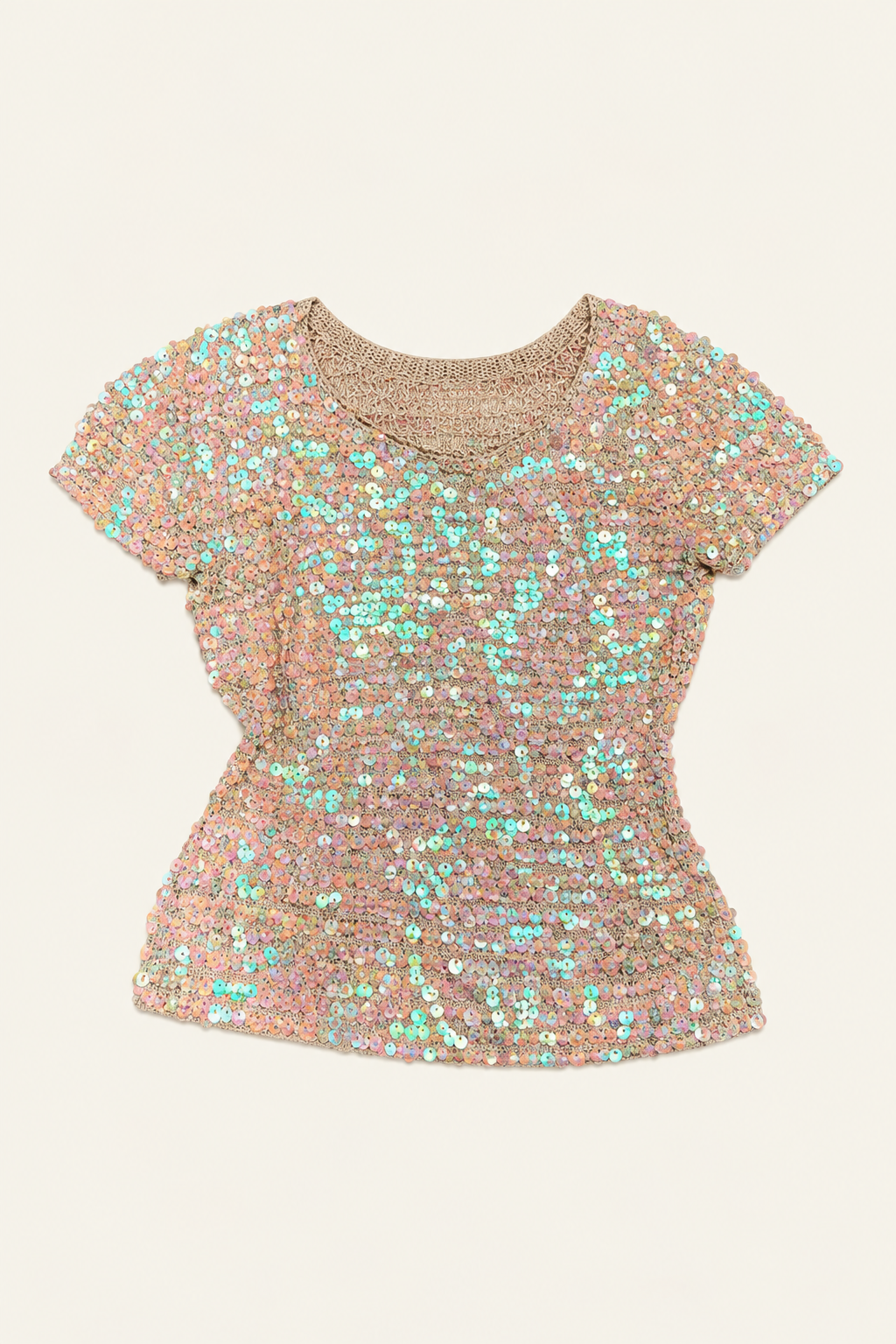 Heaven Sent Sequin Top | M