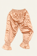 Sunday Peach Satin Pants | S