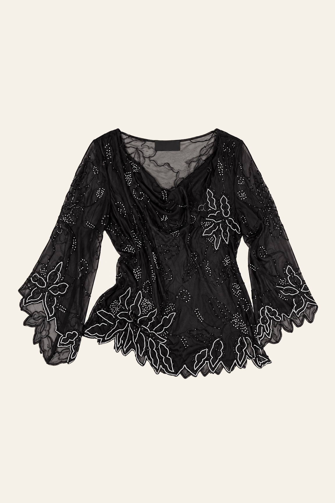 Midnight Bloom Blouse | 2X