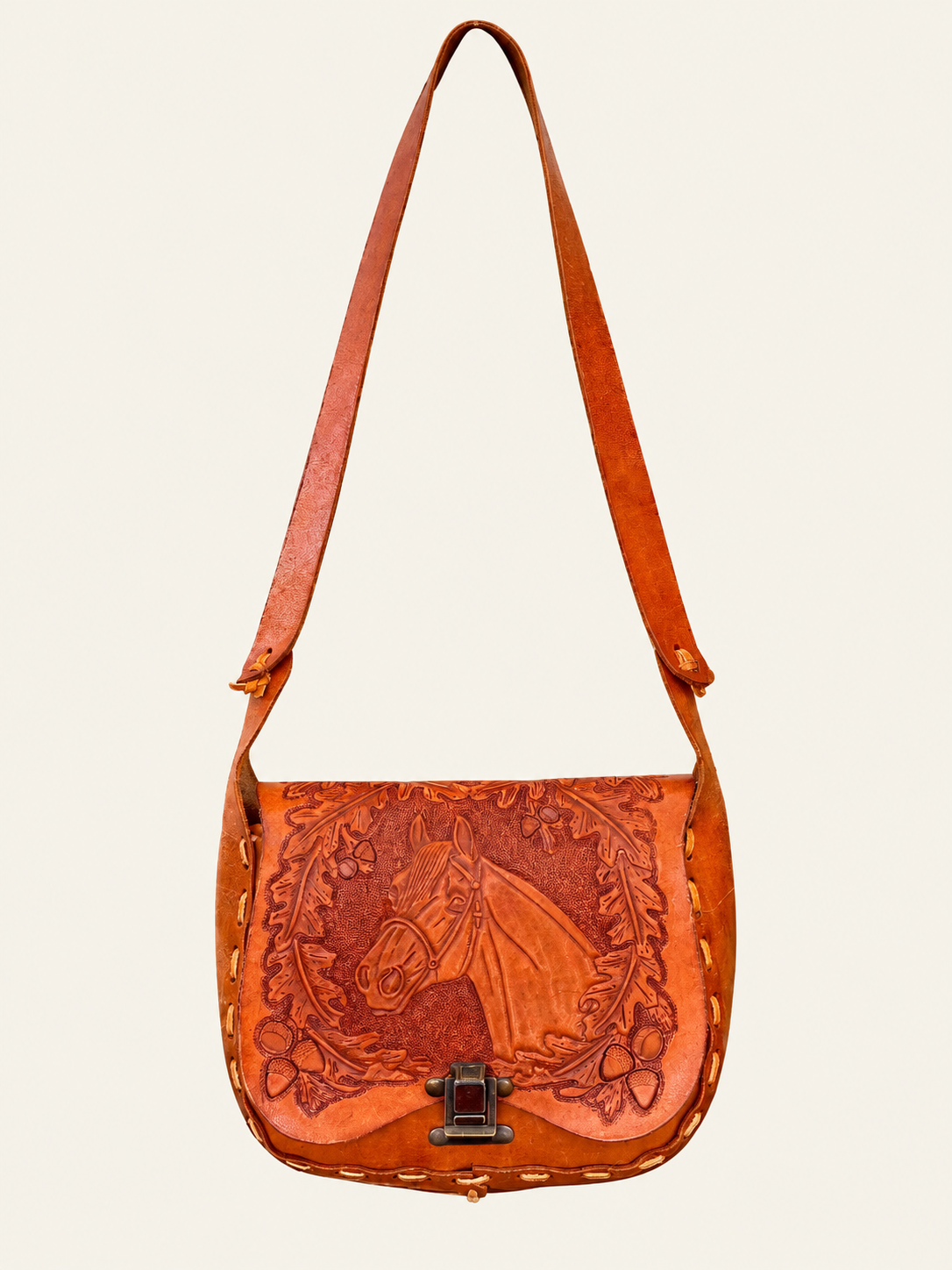 Horse Cottage Crossbody Purse