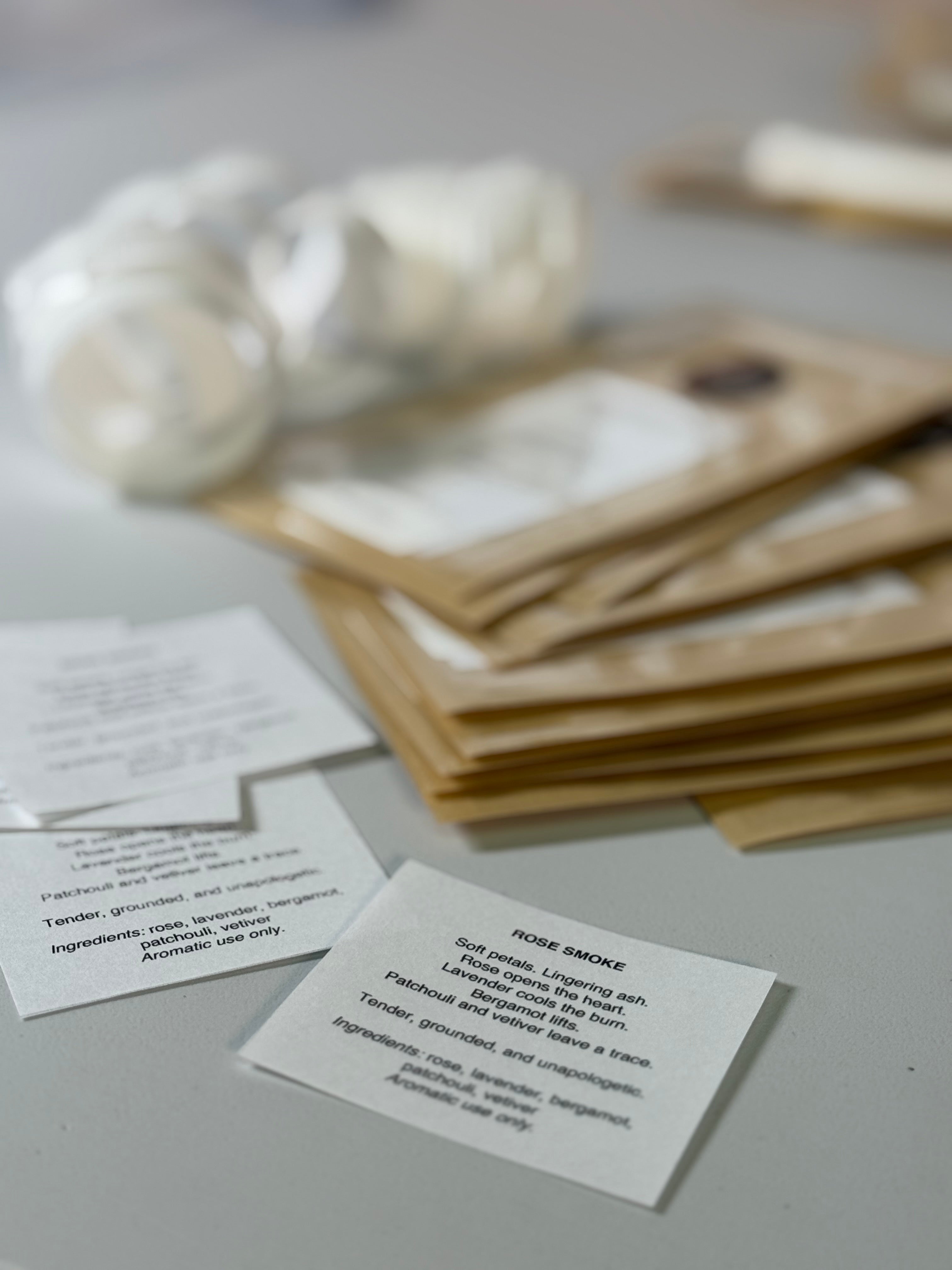 Rose Smoke | Grounding Aromatic Inhaler