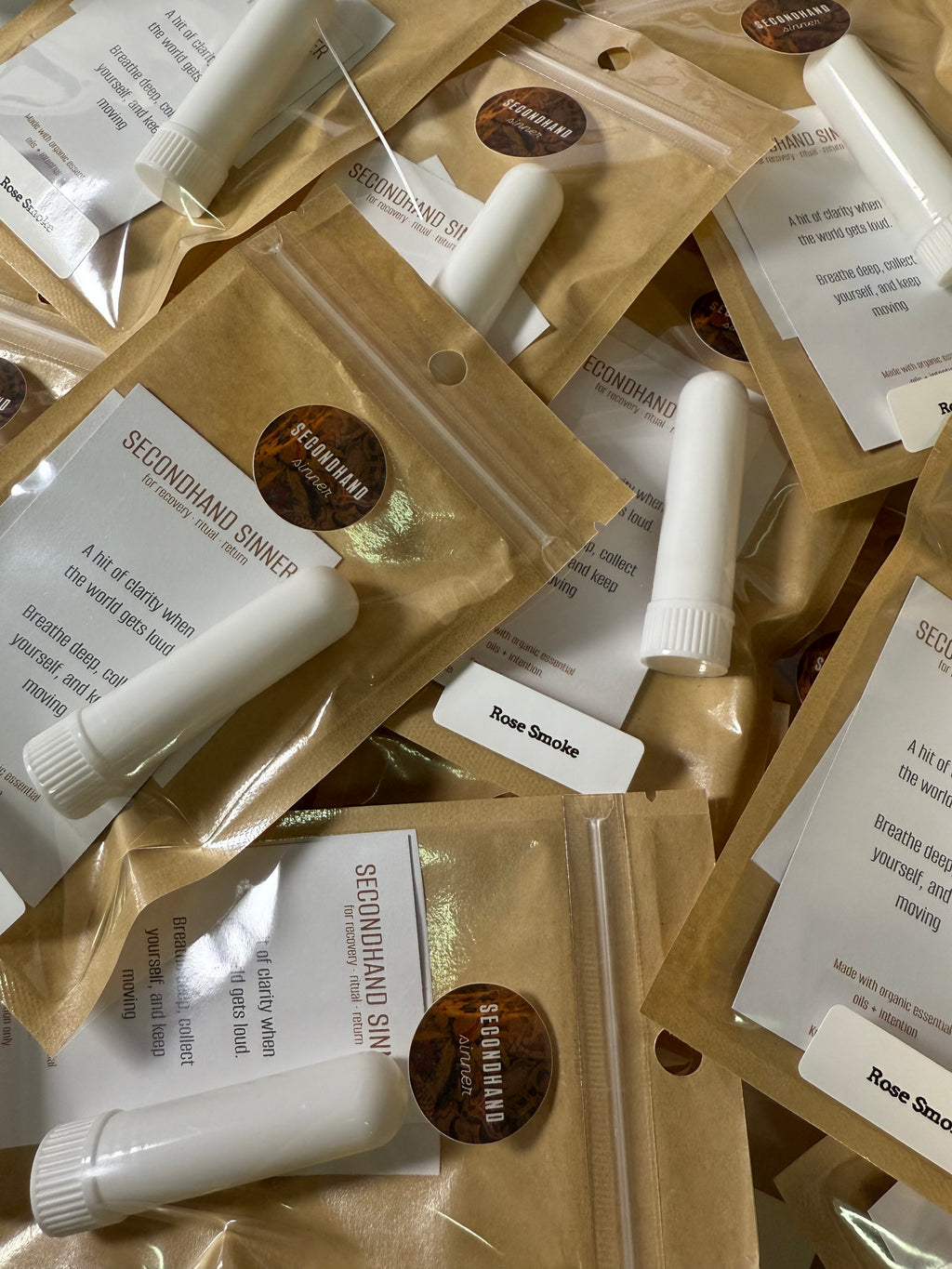 Rose Smoke | Grounding Aromatic Inhaler