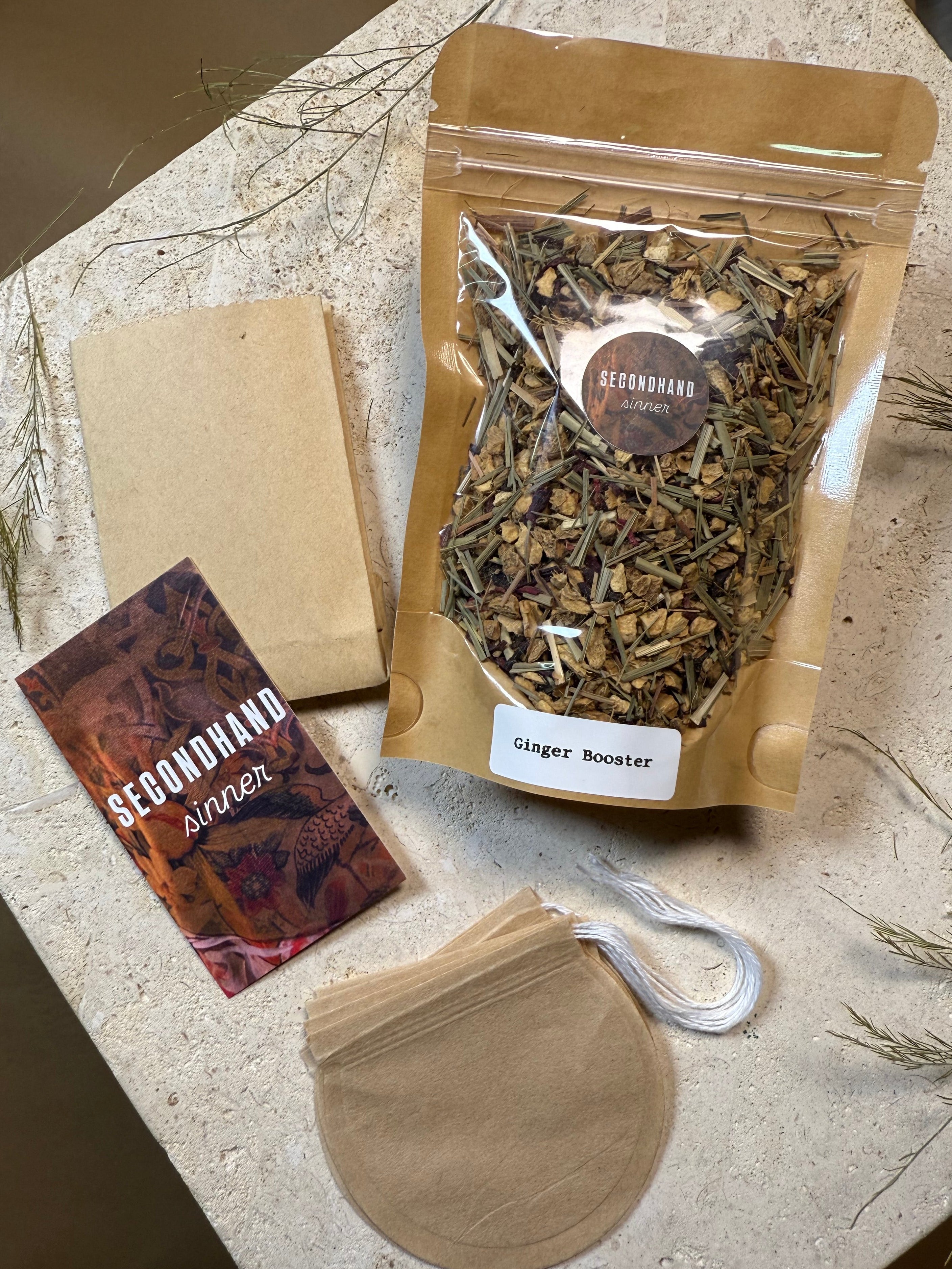 Ginger Booster | Warming Herbal Tea (45g)