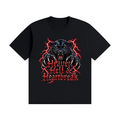Vintage Panther Unisex Seamless Cotton T-Shirt