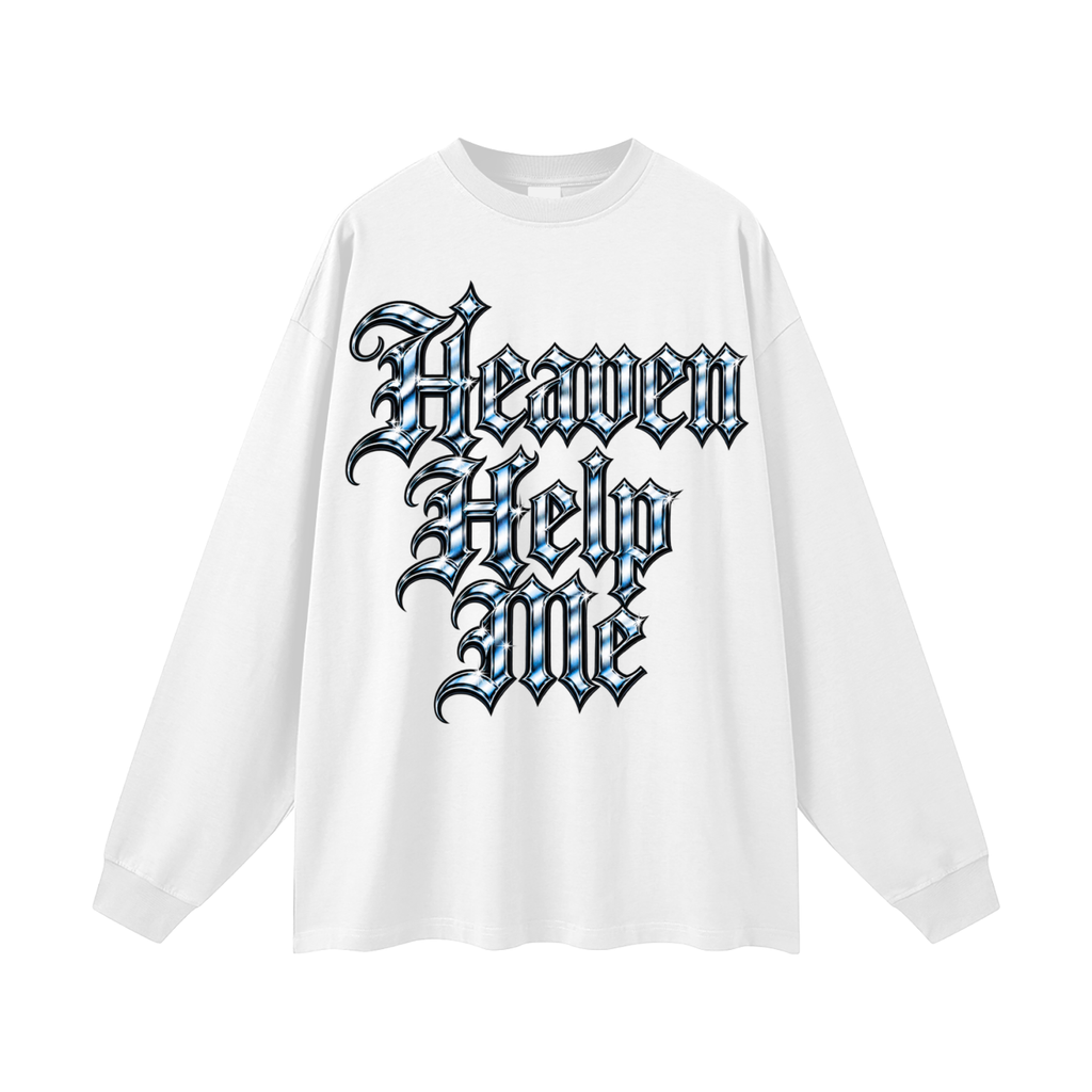 Oversized Unisex Vintage Long Sleeve T-Shirt